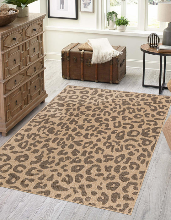 Unique Loom Dunes Collection Area Rug - Yalan
