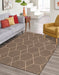 Unique Loom Dunes Collection Area Rug - Badain