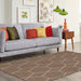 Unique Loom Dunes Collection Area Rug - Badain