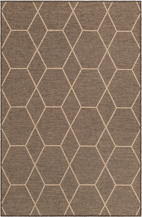 Unique Loom Dunes Collection Area Rug - Badain