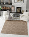 Unique Loom Dunes Collection Area Rug - Badain