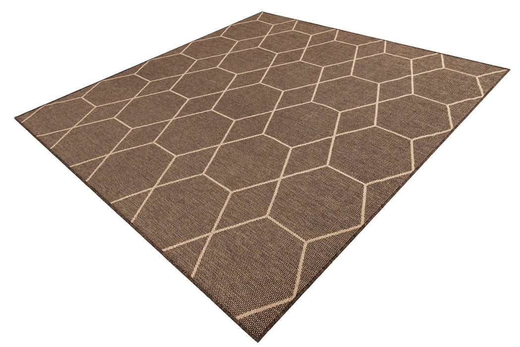 Unique Loom Dunes Collection Area Rug - Badain