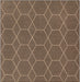 Unique Loom Dunes Collection Area Rug - Badain