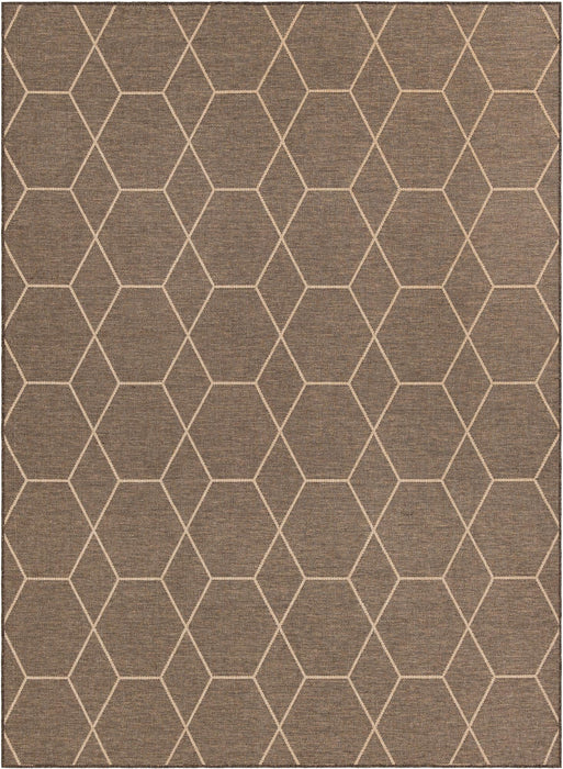 Unique Loom Dunes Collection Area Rug - Badain