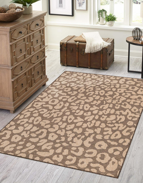 Unique Loom Dunes Collection Area Rug - Yalan