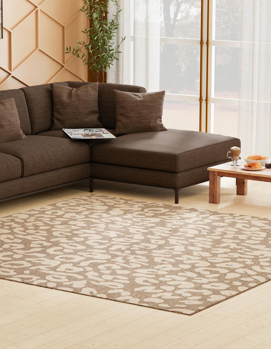 Unique Loom Dunes Collection Area Rug - Yalan