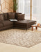 Unique Loom Dunes Collection Area Rug - Yalan