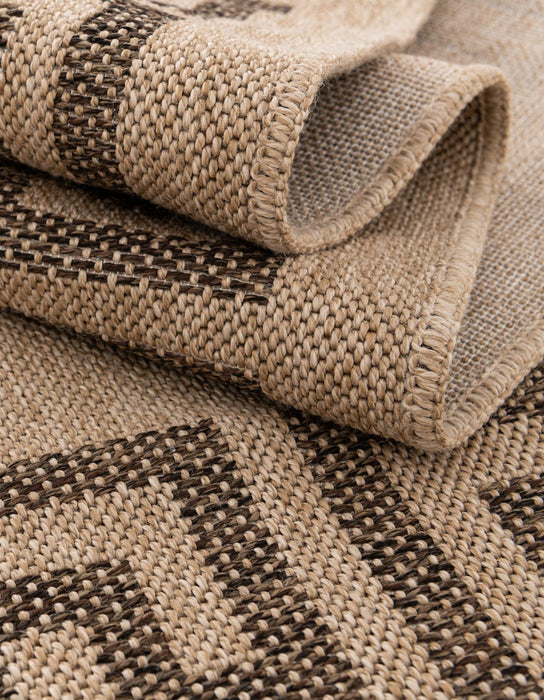 Unique Loom Dunes Collection Area Rug - Areia
