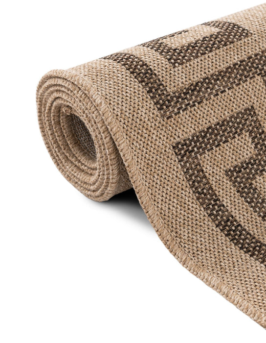Unique Loom Dunes Collection Area Rug - Areia