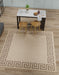 Unique Loom Dunes Collection Area Rug - Areia