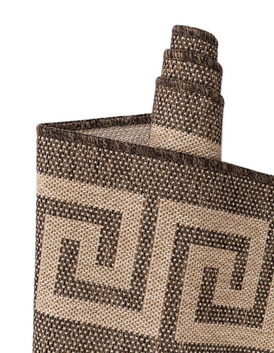 Unique Loom Dunes Collection Area Rug - Areia