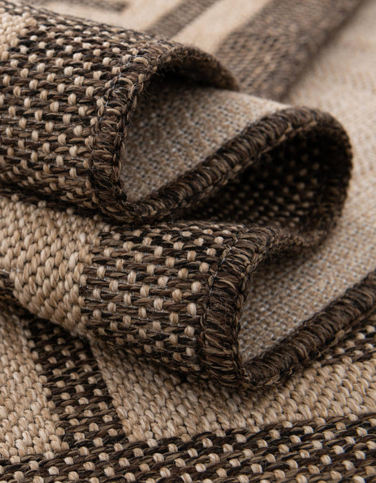 Unique Loom Dunes Collection Area Rug - Areia