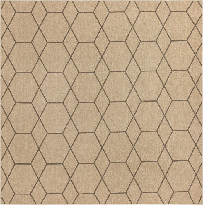 Unique Loom Dunes Collection Area Rug - Badain
