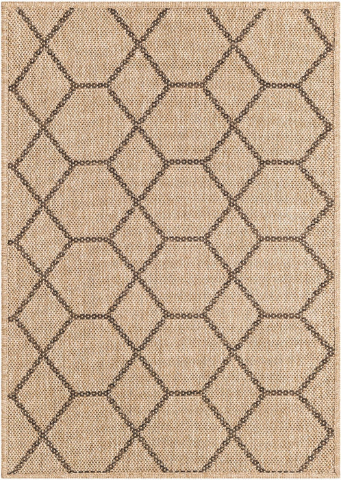 Unique Loom Dunes Collection Area Rug - Badain