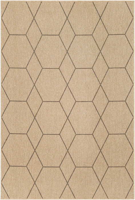 Unique Loom Dunes Collection Area Rug - Badain