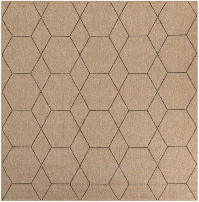 Unique Loom Dunes Collection Area Rug - Badain