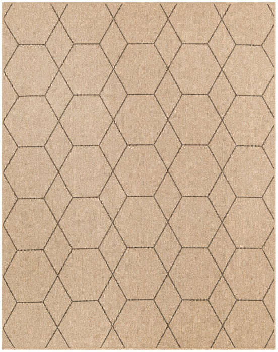 Unique Loom Dunes Collection Area Rug - Badain