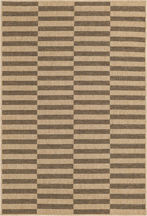 Unique Loom Dunes Collection Area Rug - Ramel