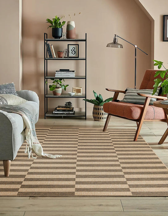 Unique Loom Dunes Collection Area Rug - Ramel