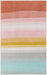 Unique Loom Whimsy Kids Collection Area Rug - Pastel Abstract Rainbow