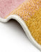 Unique Loom Whimsy Kids Collection Area Rug - Pastel Abstract Rainbow