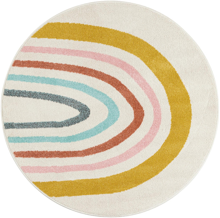 Unique Loom Whimsy Kids Collection Area Rug - Rainbow