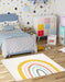 Unique Loom Whimsy Kids Collection Area Rug - Rainbow