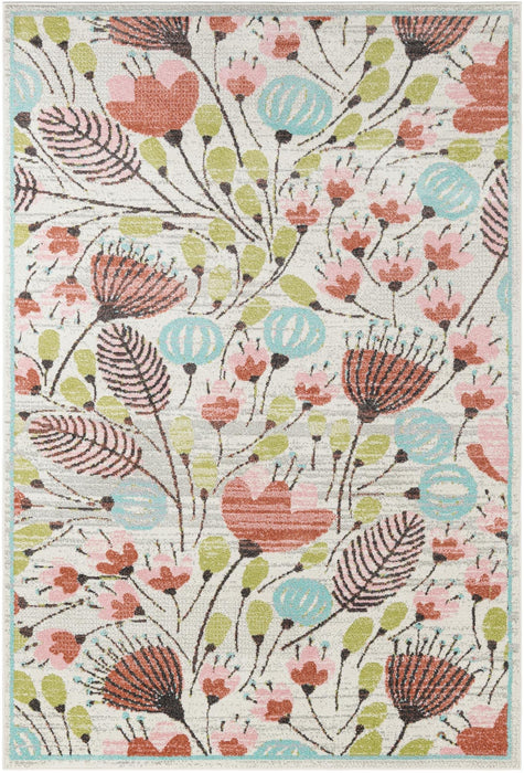 Unique Loom Whimsy Kids Collection Area Rug - Wildflowers
