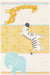 Unique Loom Whimsy Kids Collection Area Rug - Wildlife
