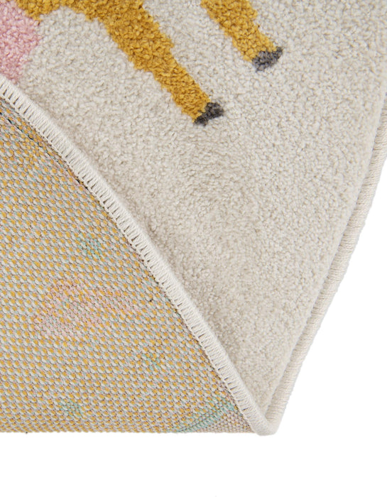 Unique Loom Whimsy Kids Collection Area Rug - Wildlife