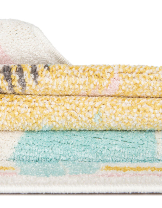 Unique Loom Whimsy Kids Collection Area Rug - Wildlife