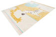 Unique Loom Whimsy Kids Collection Area Rug - Wildlife