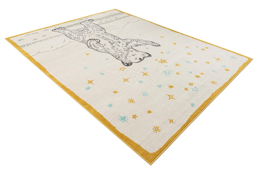 Unique Loom Whimsy Kids Collection Area Rug - Grizzly