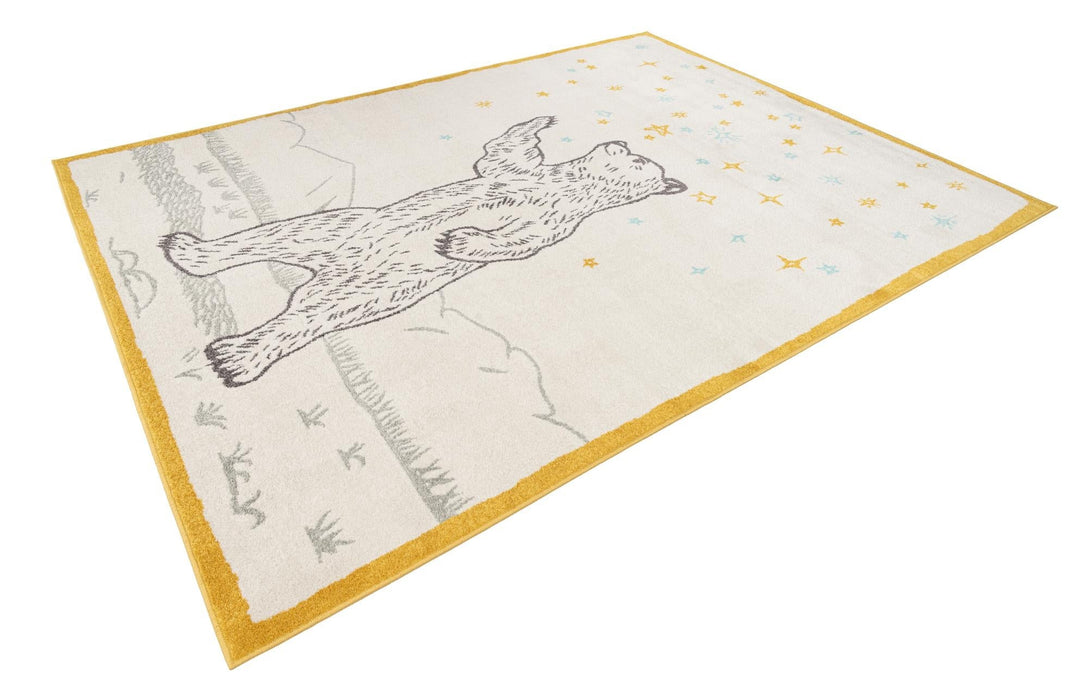 Unique Loom Whimsy Kids Collection Area Rug - Grizzly