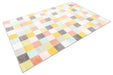 Unique Loom Whimsy Kids Collection Area Rug - Checks