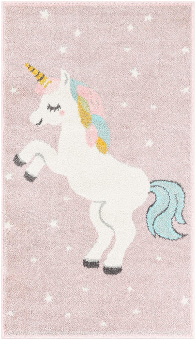 Unique Loom Whimsy Kids Collection Area Rug - Alicorn