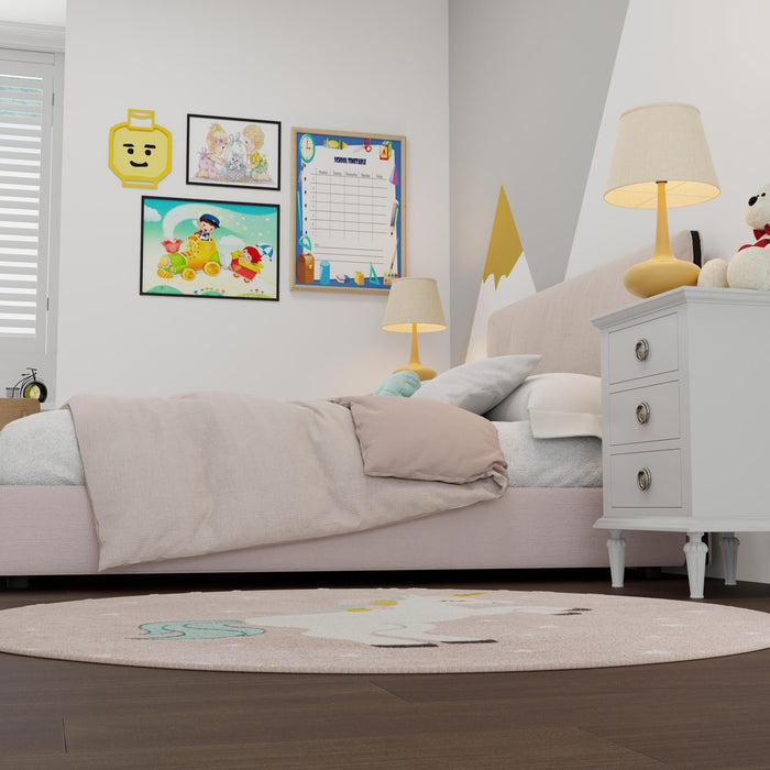 Unique Loom Whimsy Kids Collection Area Rug - Alicorn