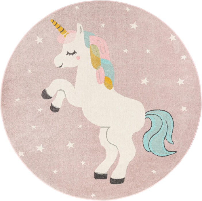 Unique Loom Whimsy Kids Collection Area Rug - Alicorn