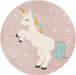 Unique Loom Whimsy Kids Collection Area Rug - Alicorn