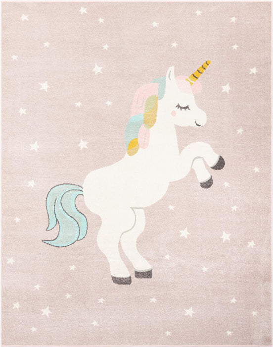 Unique Loom Whimsy Kids Collection Area Rug - Alicorn