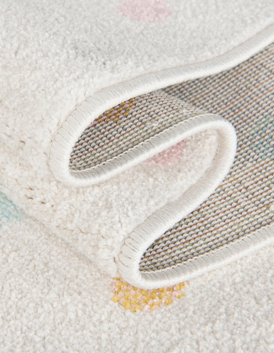Unique Loom Whimsy Kids Collection Area Rug - Bubbles