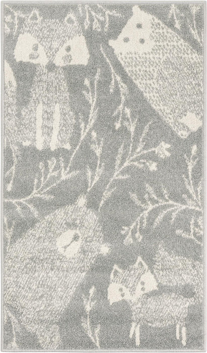 Unique Loom Whimsy Kids Collection Area Rug - Foxy