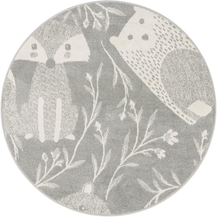 Unique Loom Whimsy Kids Collection Area Rug - Foxy