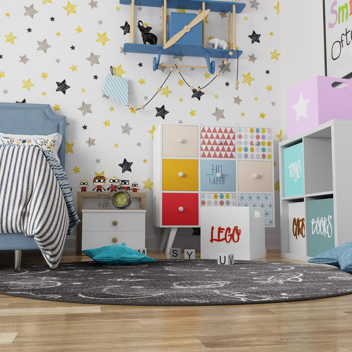 Unique Loom Whimsy Kids Collection Area Rug - Dreams