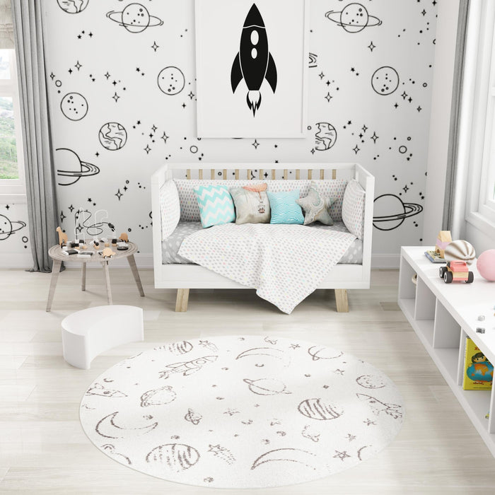 Unique Loom Whimsy Kids Collection Area Rug - Dreams