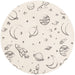 Unique Loom Whimsy Kids Collection Area Rug - Dreams