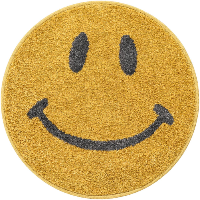Unique Loom Whimsy Kids Collection Area Rug - Smilie