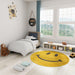 Unique Loom Whimsy Kids Collection Area Rug - Smilie