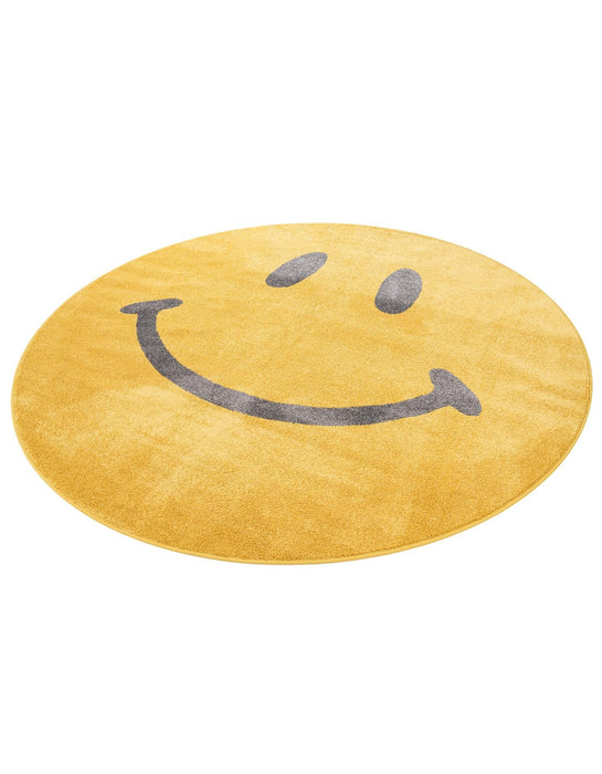 Unique Loom Whimsy Kids Collection Area Rug - Smilie