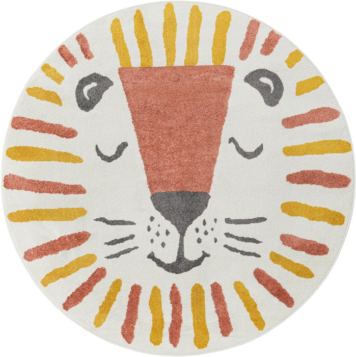 Unique Loom Whimsy Kids Collection Area Rug - Sun
